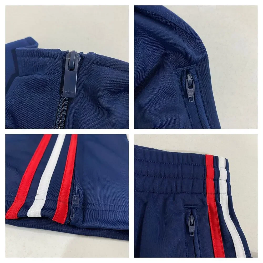 Adidas Originals Firebird Tracksuit Night Indigo Better Scarlet White Size L